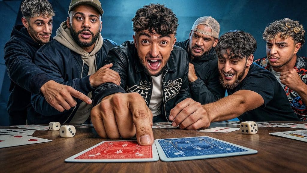 6 abrutis, un jeu de société (ft Amine, Byilhan, Nico, Flamby, You)